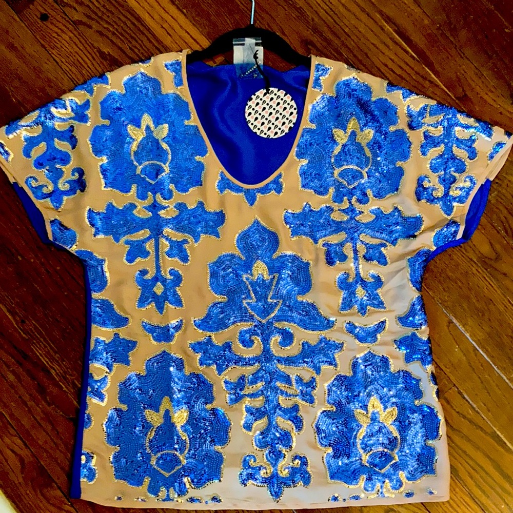 Gorgeous Tracy Reese for Target sequined top